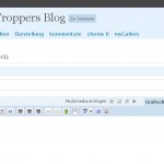 Artikeloberfläche in WordPress 2.5
